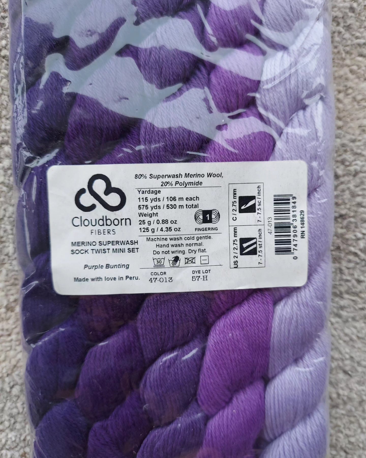 Cloudborn Fibers Mini sets