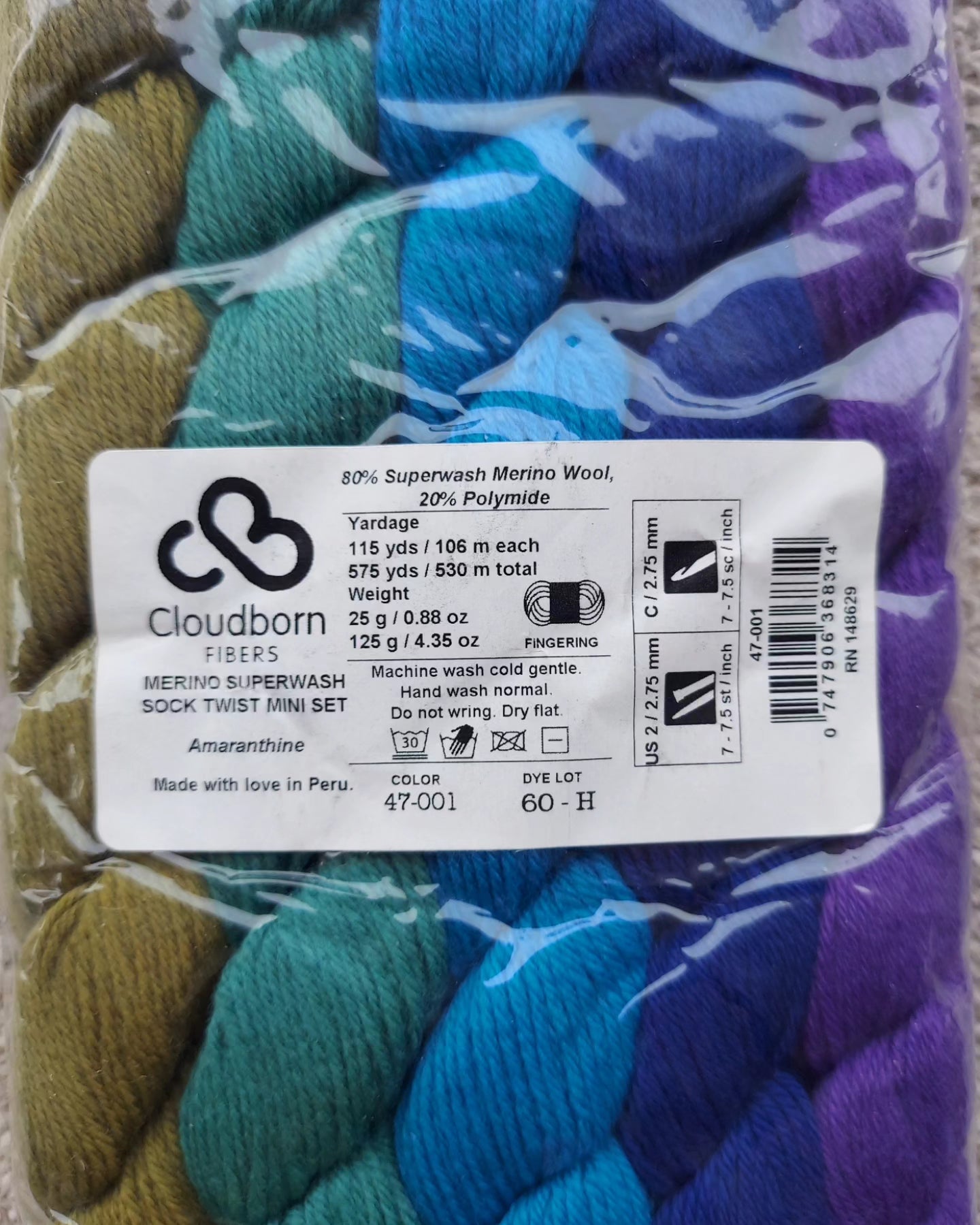 Cloudborn Fibers Mini sets