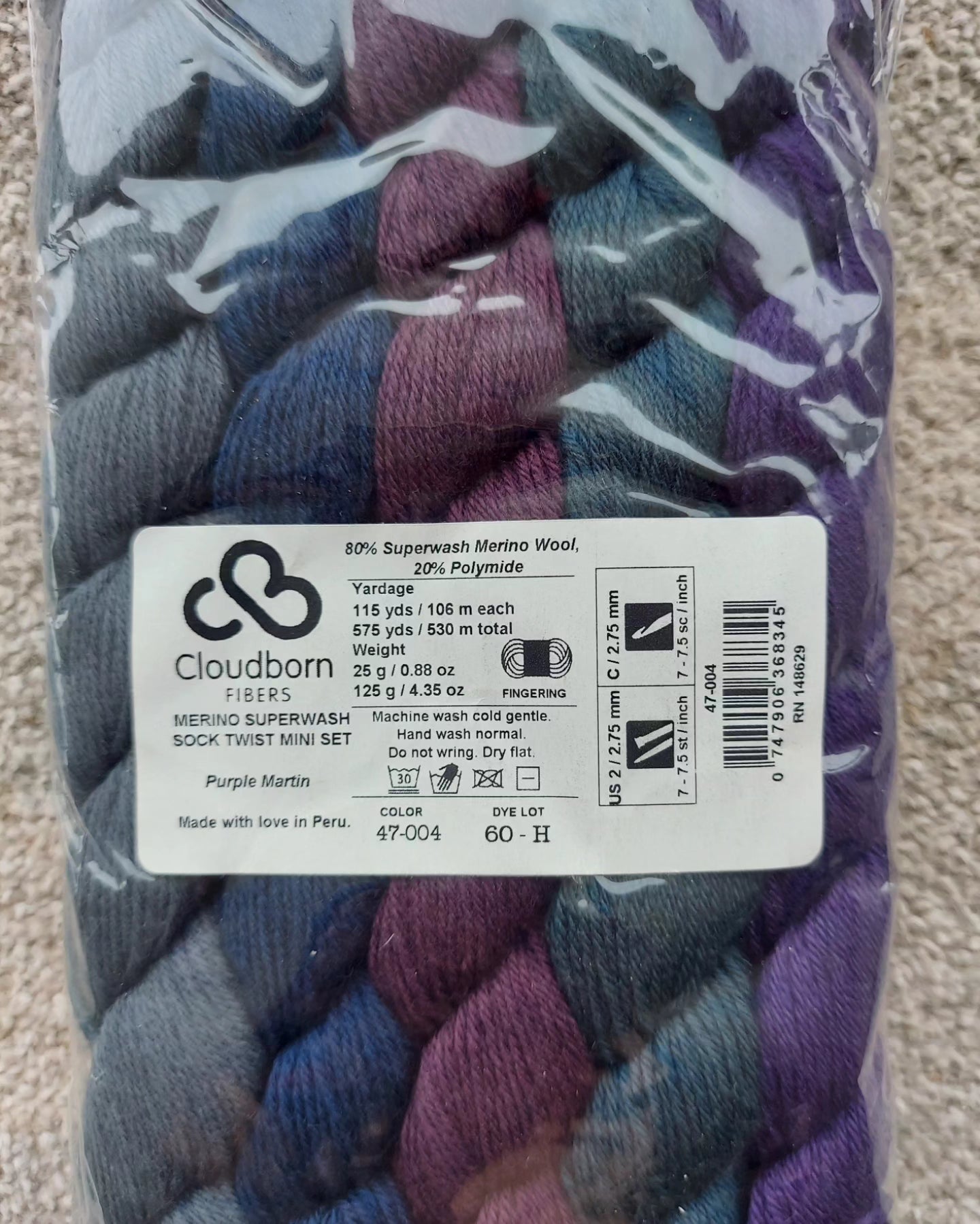 Cloudborn Fibers Mini sets